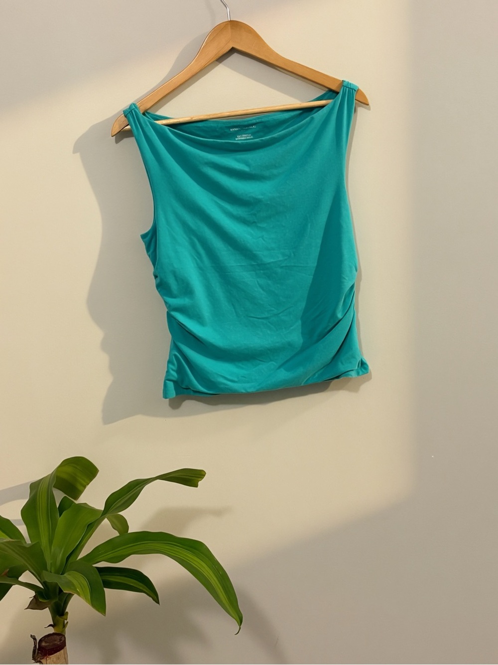 Banana Republic Teal Sleeveless Tank Top
